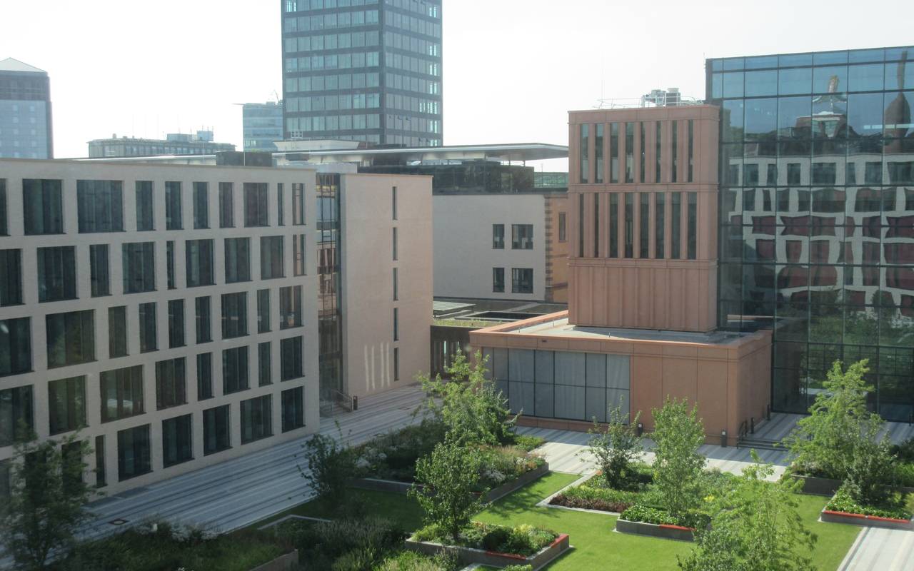 Justizzentrum Innenhof