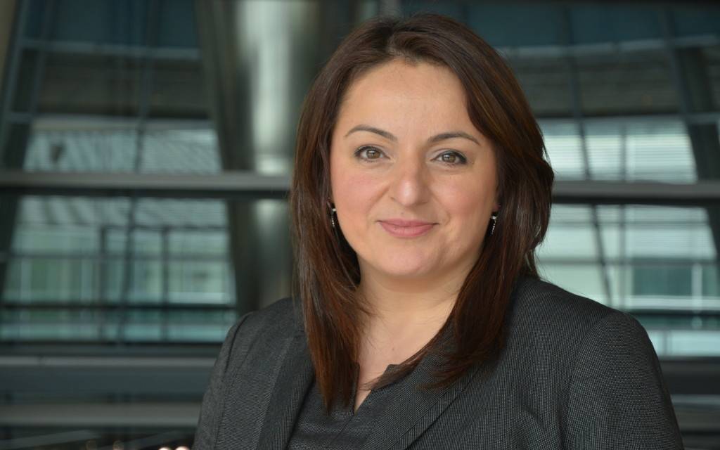 Sevim Dagdelen. Die Direktkandidatin der Linken