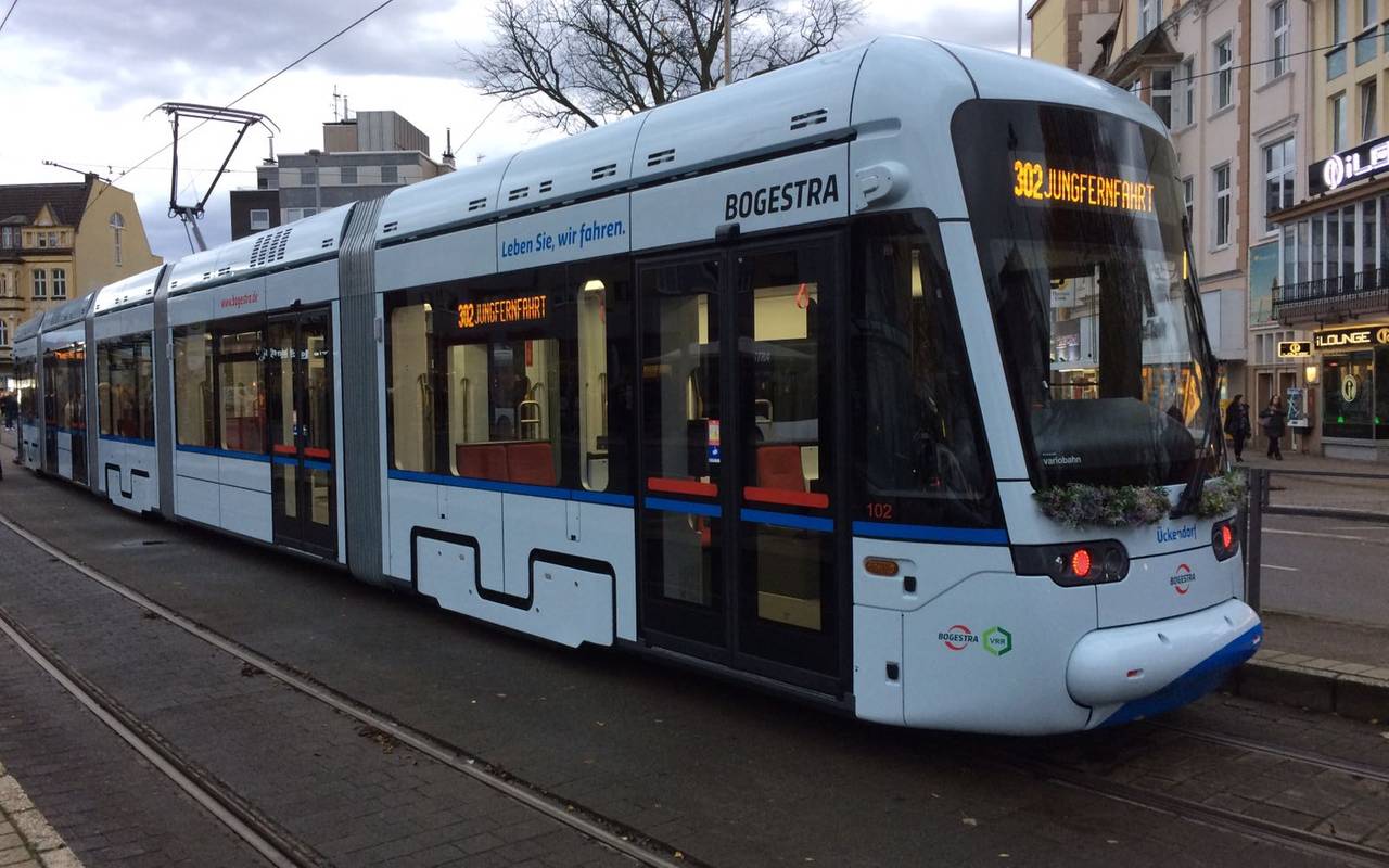 Die neue Variobahn der Bogestra