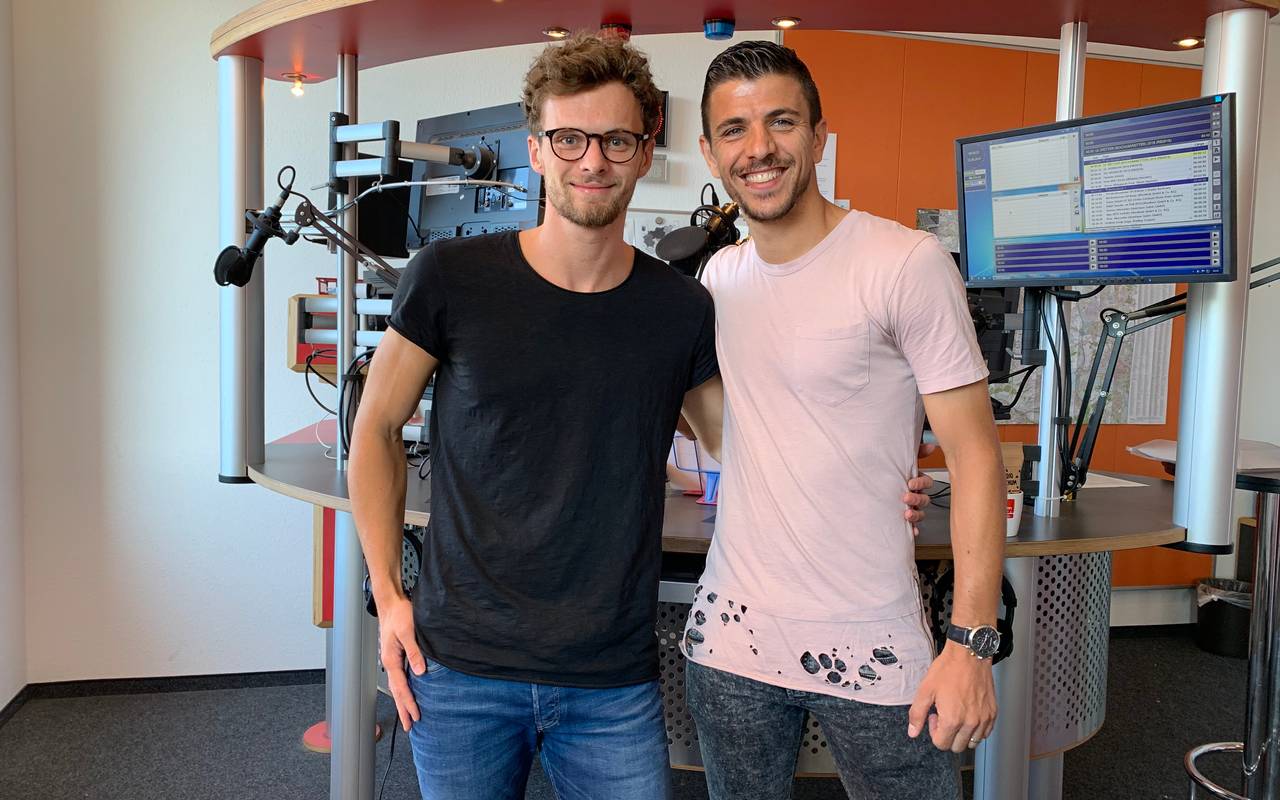 Morgenmacher Felix Groß & VfL-Kapitän Anthony Losilla