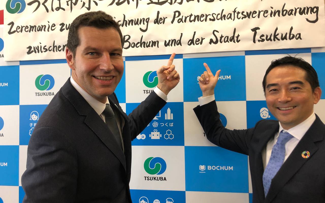 Thomas Eiskirch und Dr. Tatsuo Igarashi