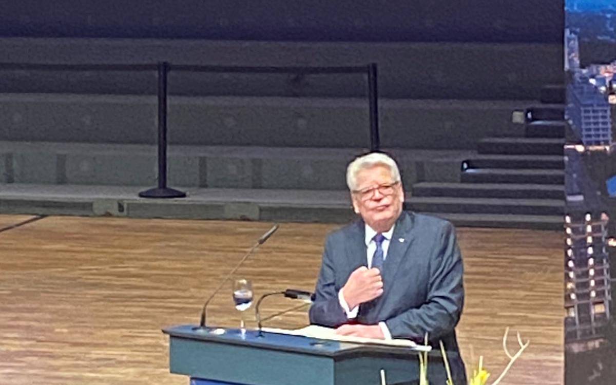 Joachim Gauck an der RUB