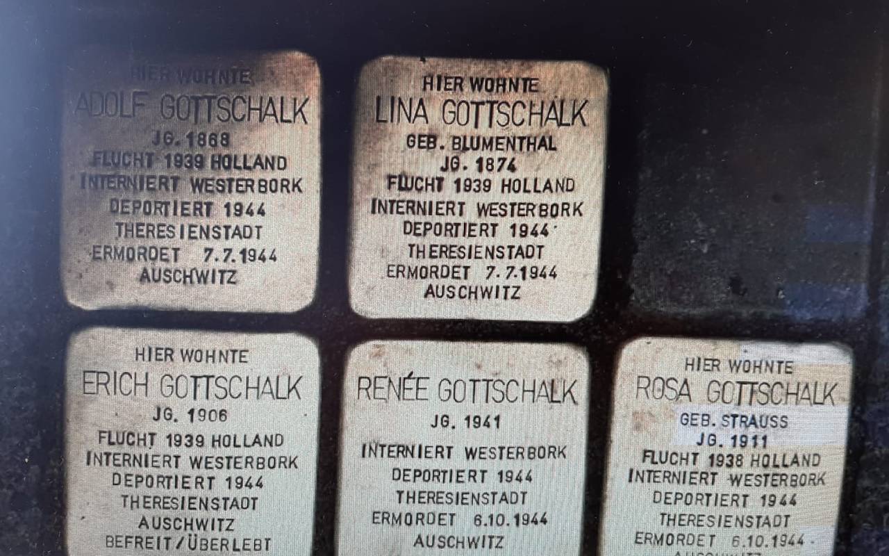 Stolpersteine Familie Gottschalk