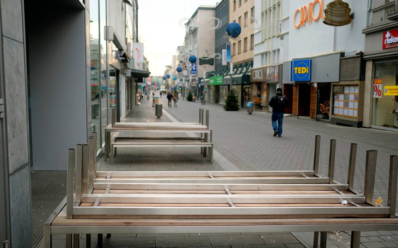 Leere Innenstadt - Kortumstraße