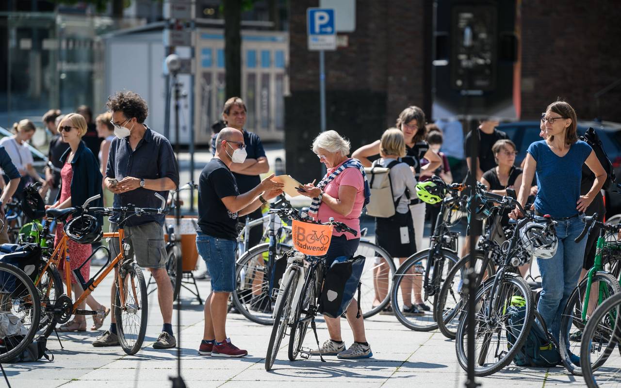 Unterschriftensammlung für besseren Radverkehr