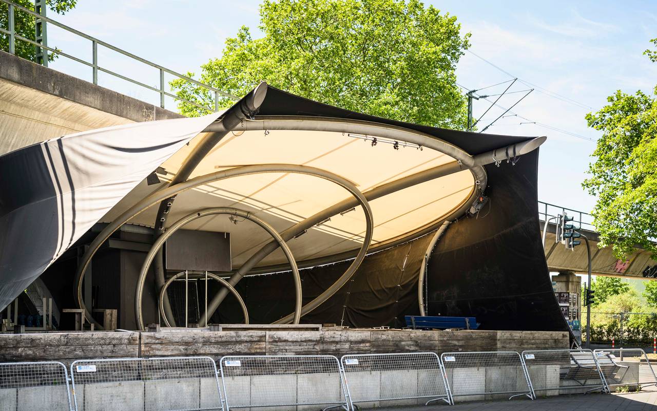 Die leere Bühne am KAP im Bermudadreieck Bochum