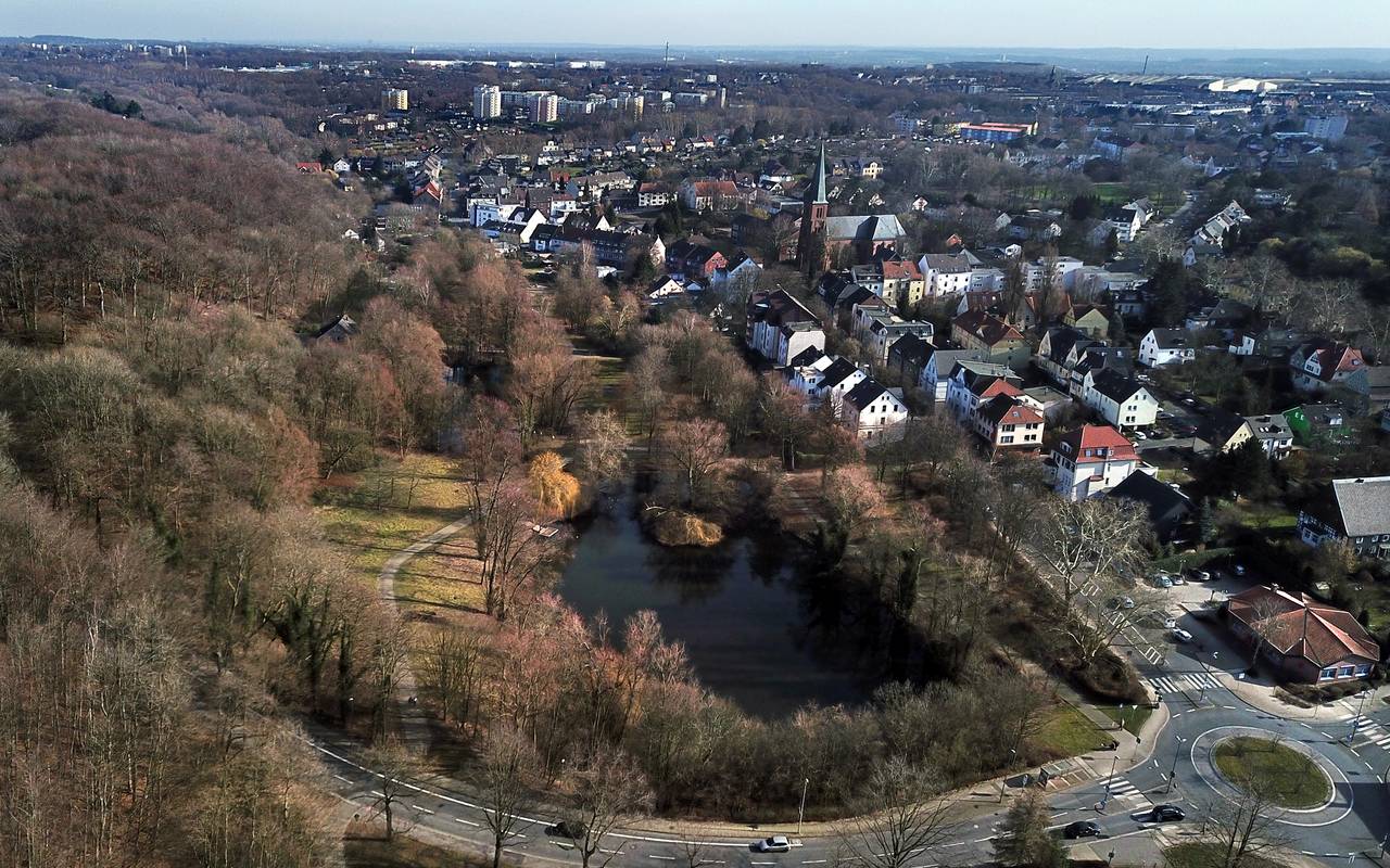 Luftaufnahme Grummer Teiche