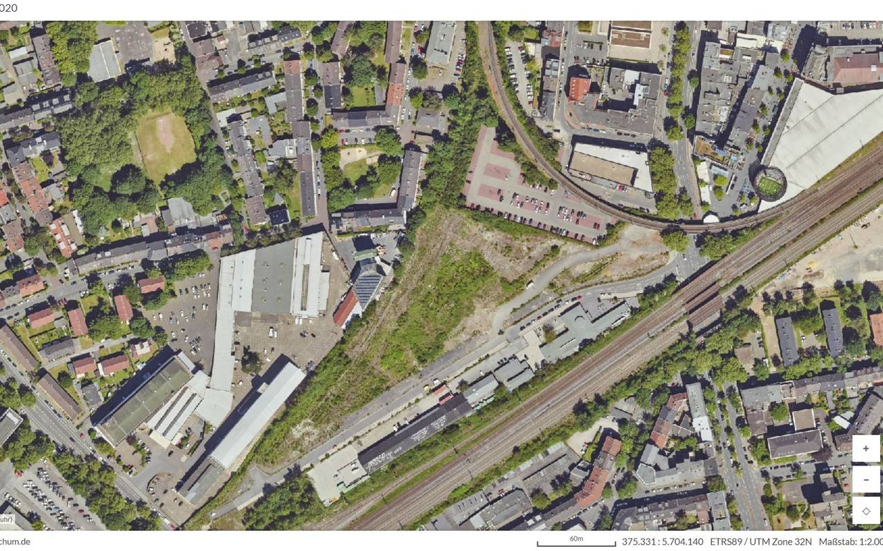 Luftbild City-Tor-Süd Bochum