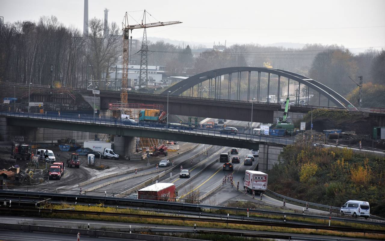 Brücken A43 Kreuz Herne