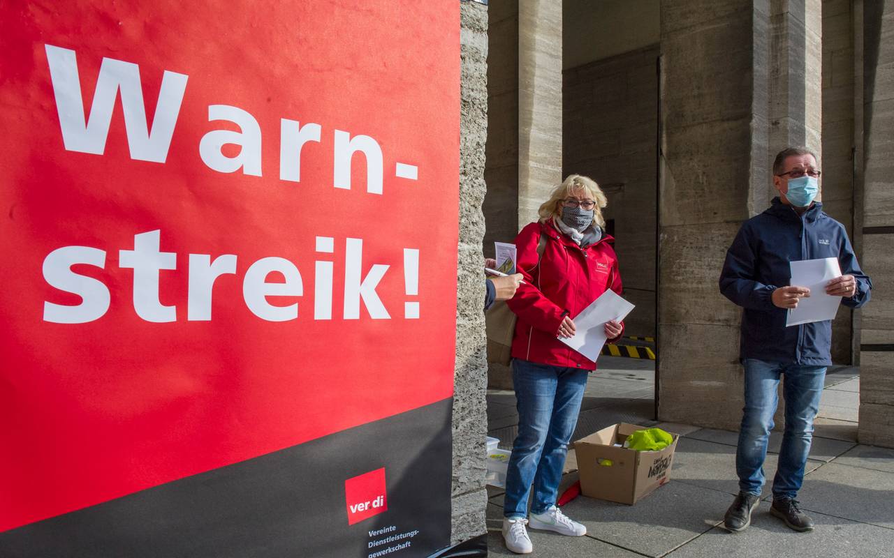 Warnstreik Ver.di Bochum