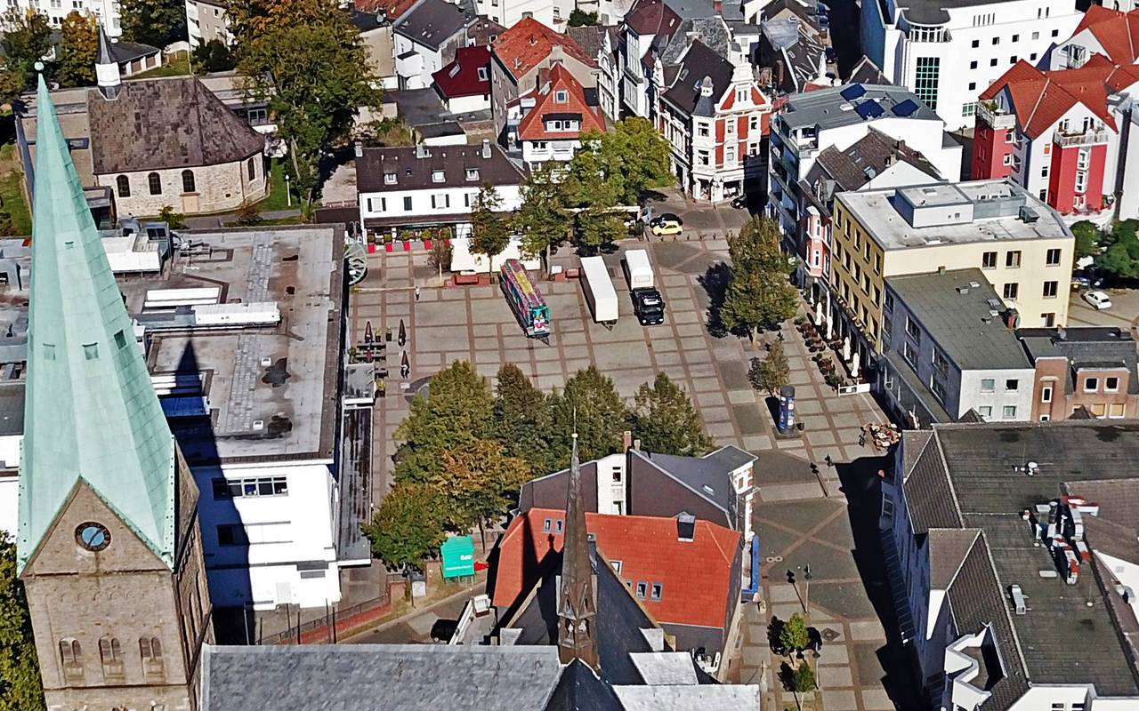 Luftbild Alter Markt Wattenscheid