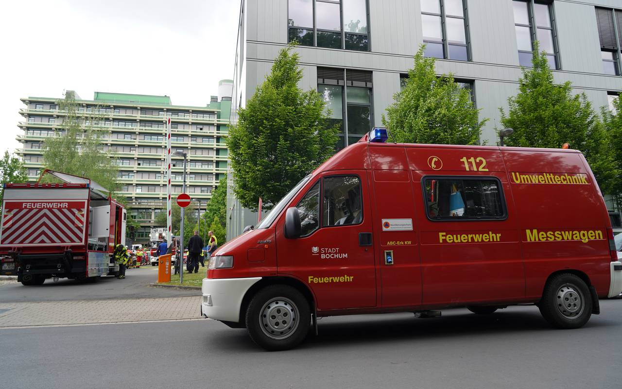Chemieunfall Ruhr-Universität Bochum
