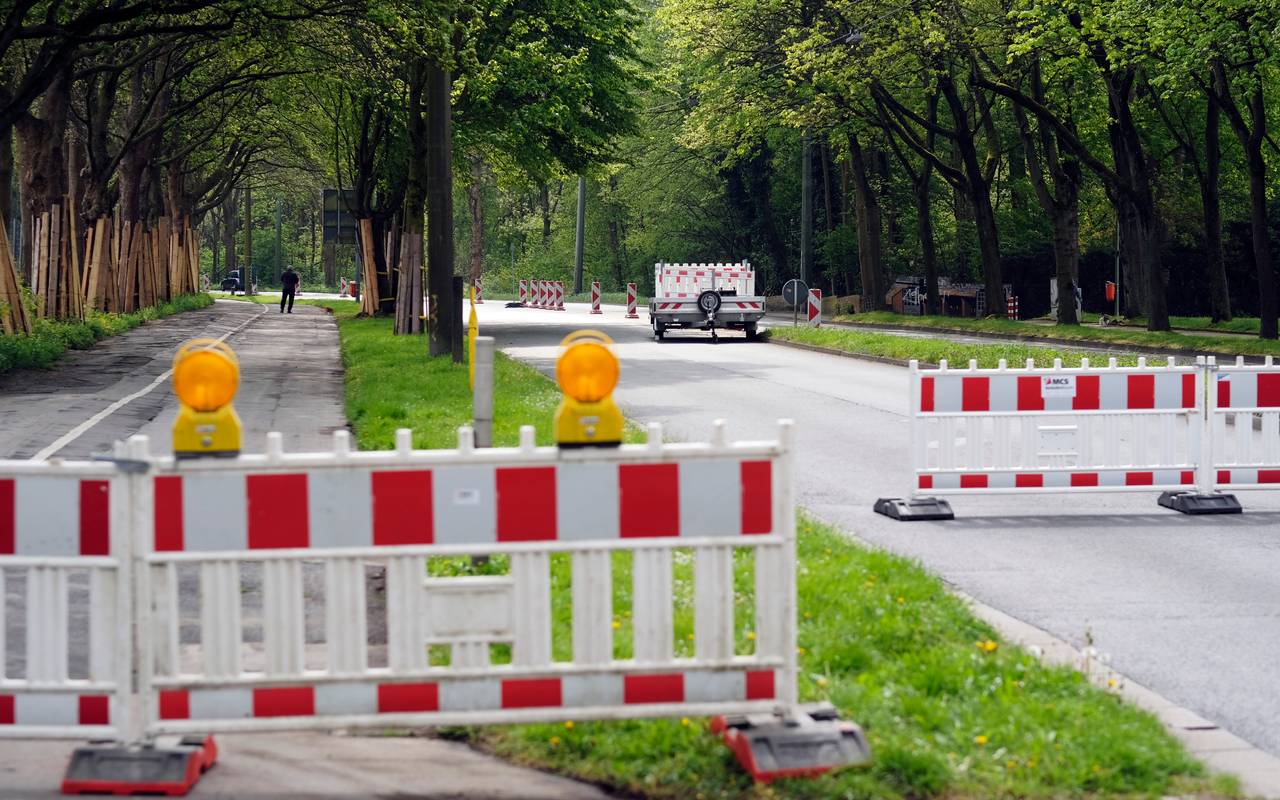 Sperrung Westenfelder Straße Bochum-Höntrop