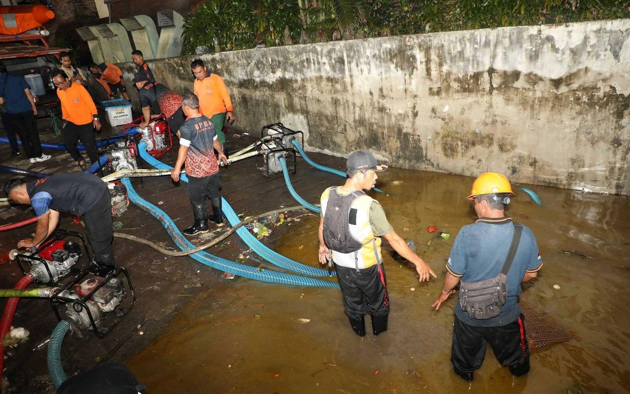 Überschwemmungen auf Bali