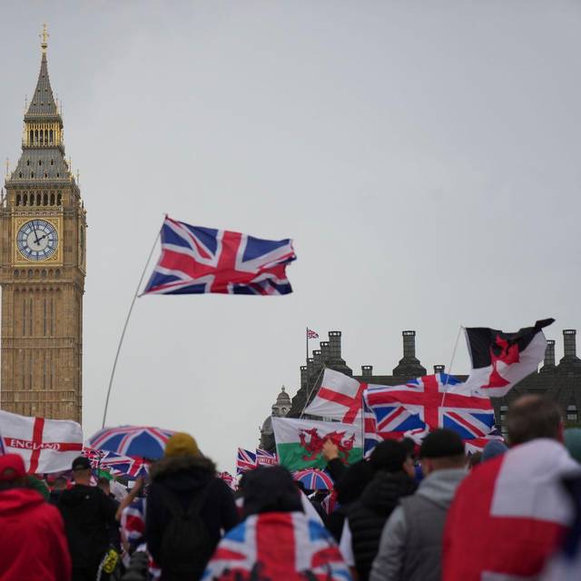 Rechte Demo "Unite the Kingdom"