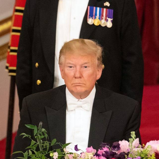 US-Präsident Trump und die Queen