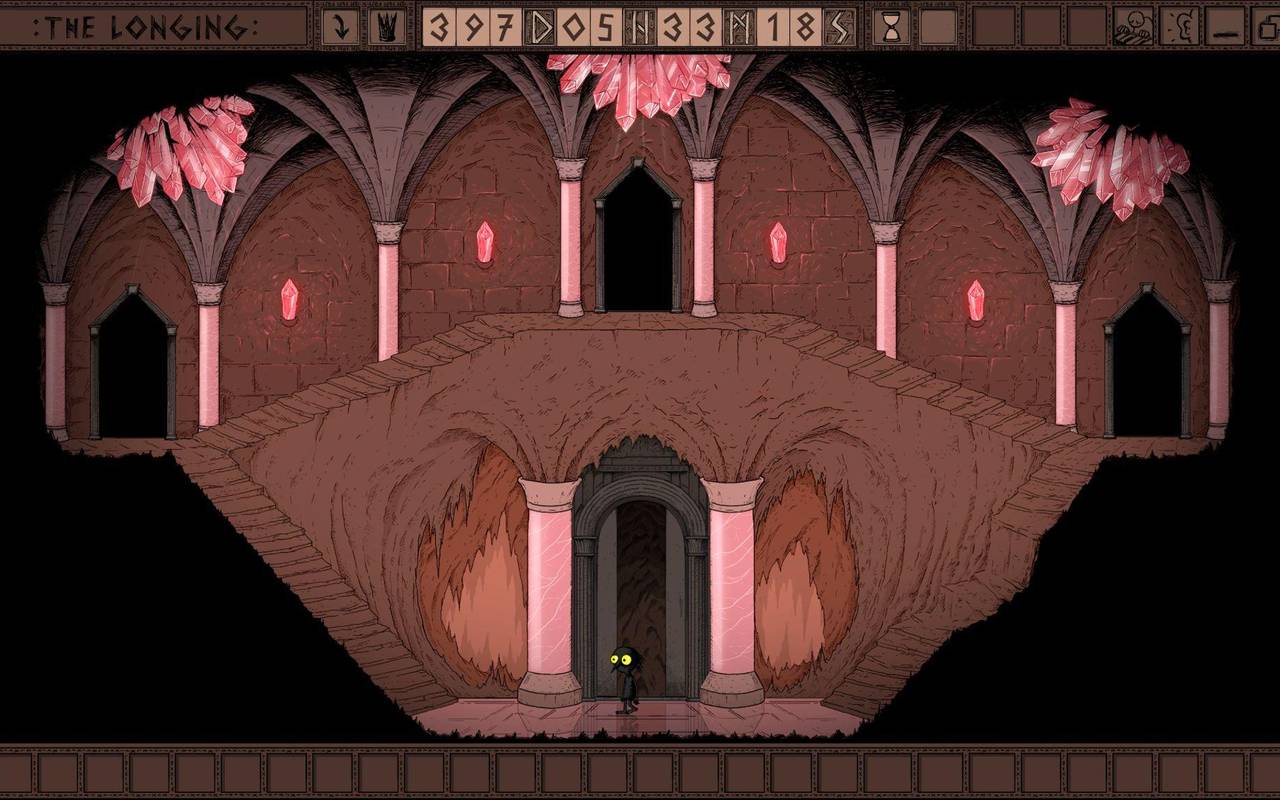 Screenshot vom Spiel «The Longing»