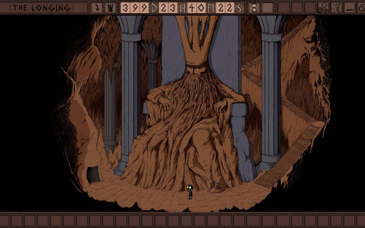 Screenshot vom Spiel «The Longing»