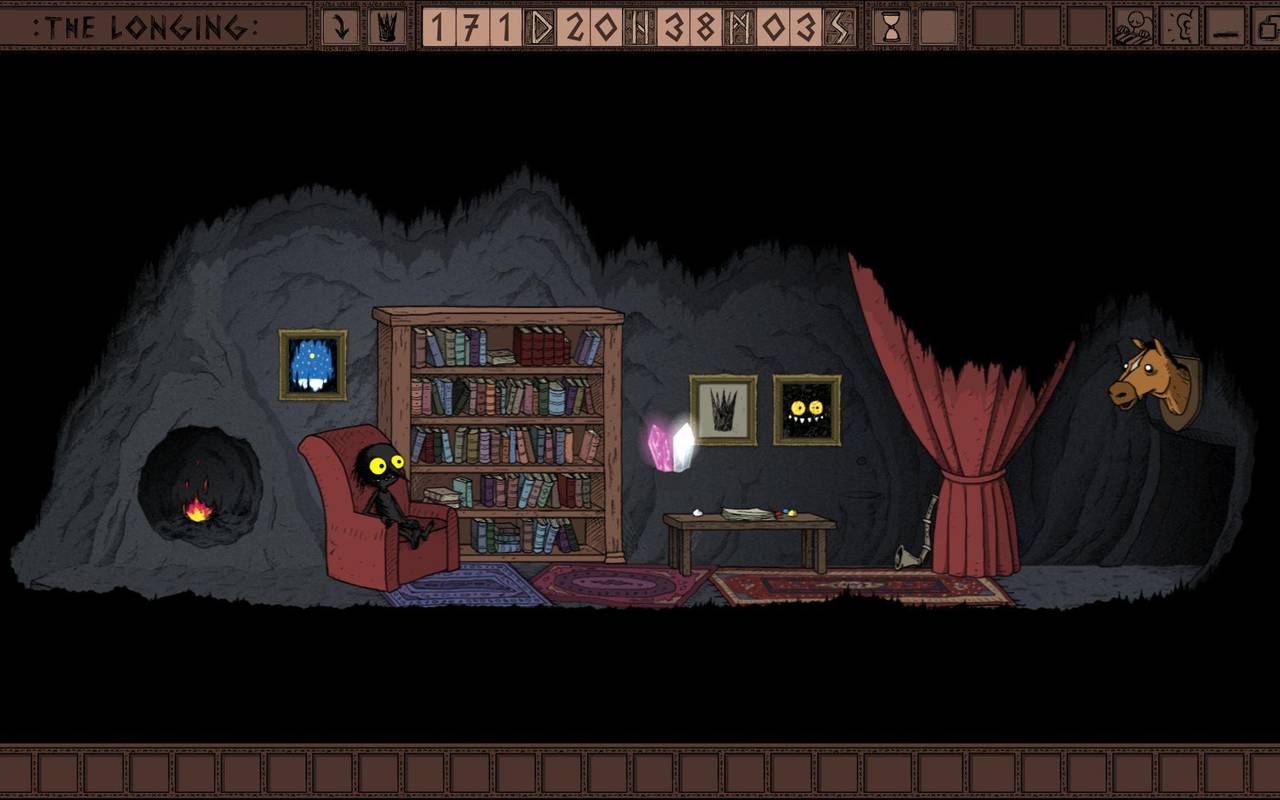 Screenshot vom Spiel «The Longing»