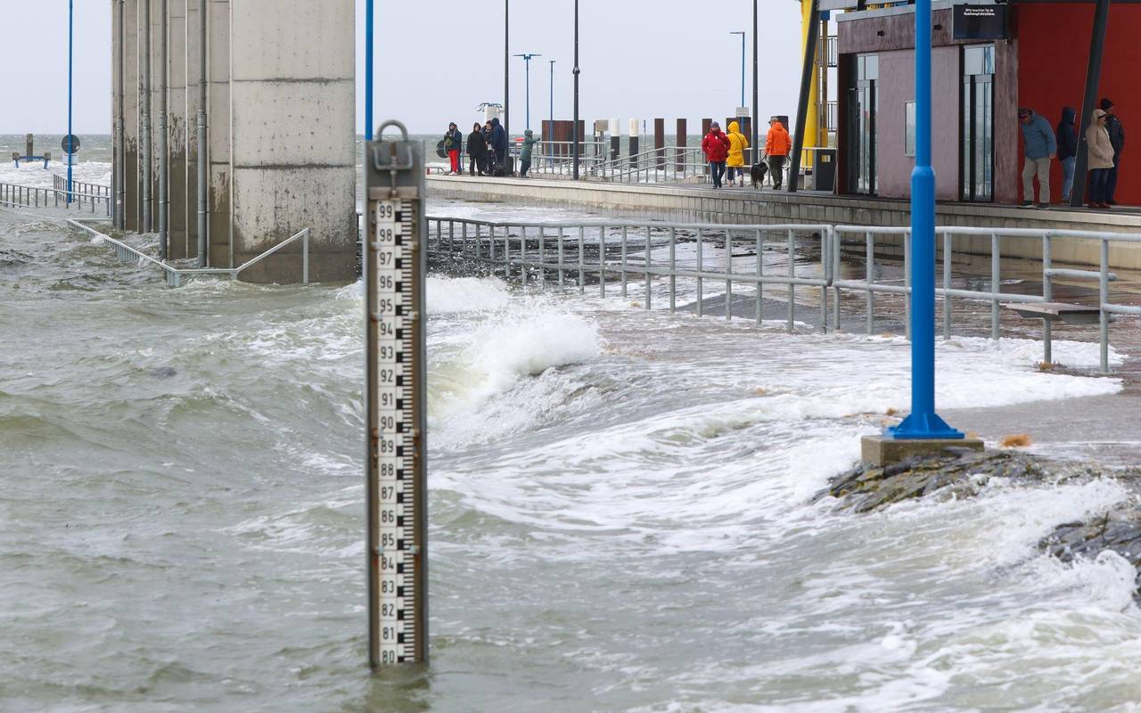 Sturmflut an der Nordsee