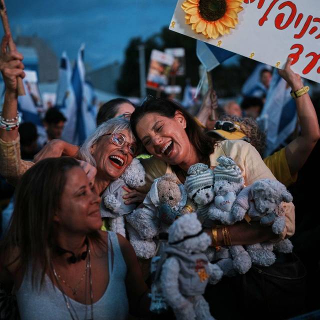 Nahostkonflikt - Israelis warten auf die Rückkehr der Geiseln