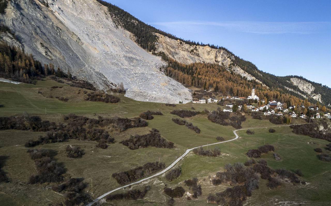 Brienz ist von einem neuen Schuttstrom bedroht