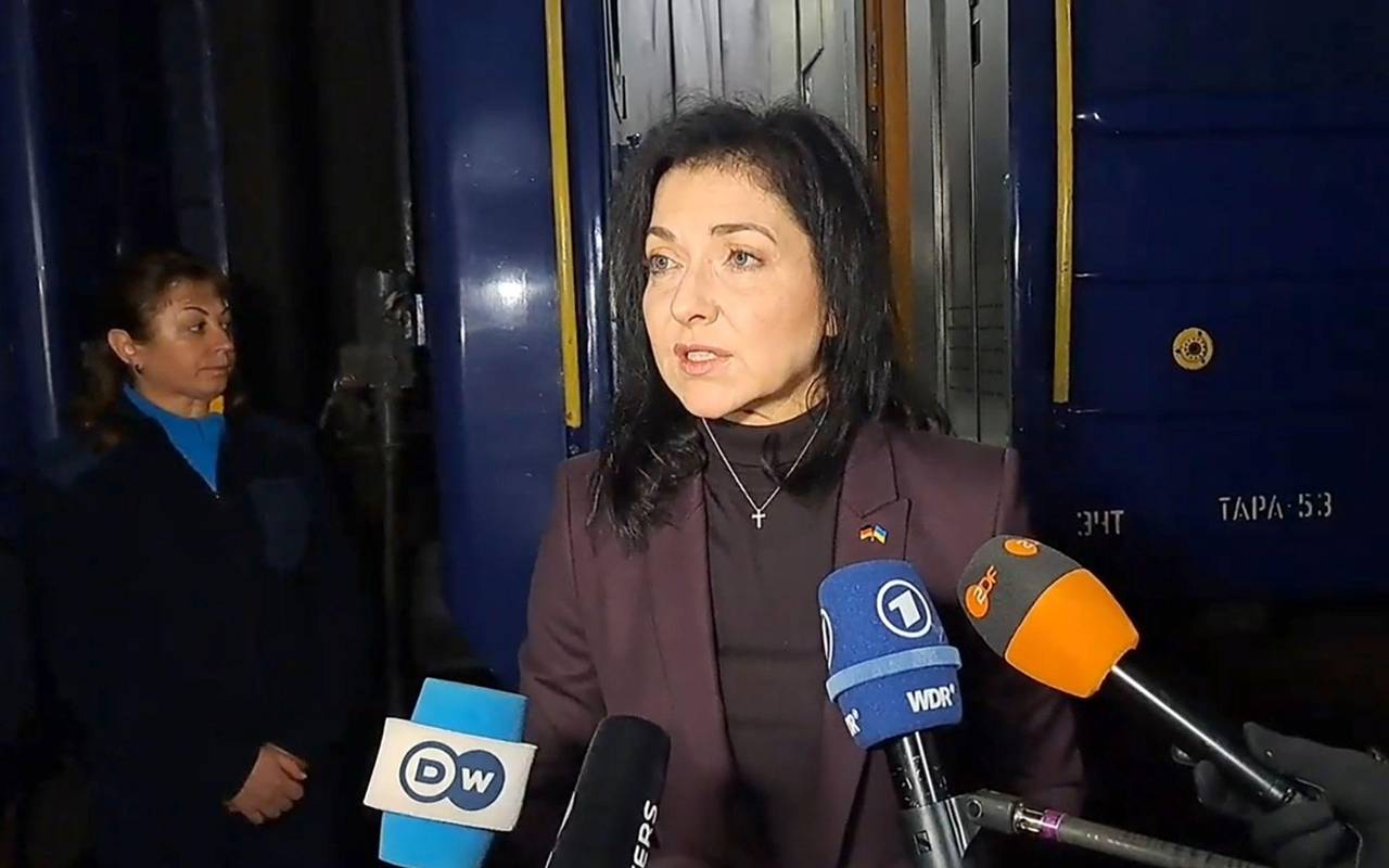 Wirtschaftsministerin Reiche in der Ukraine
