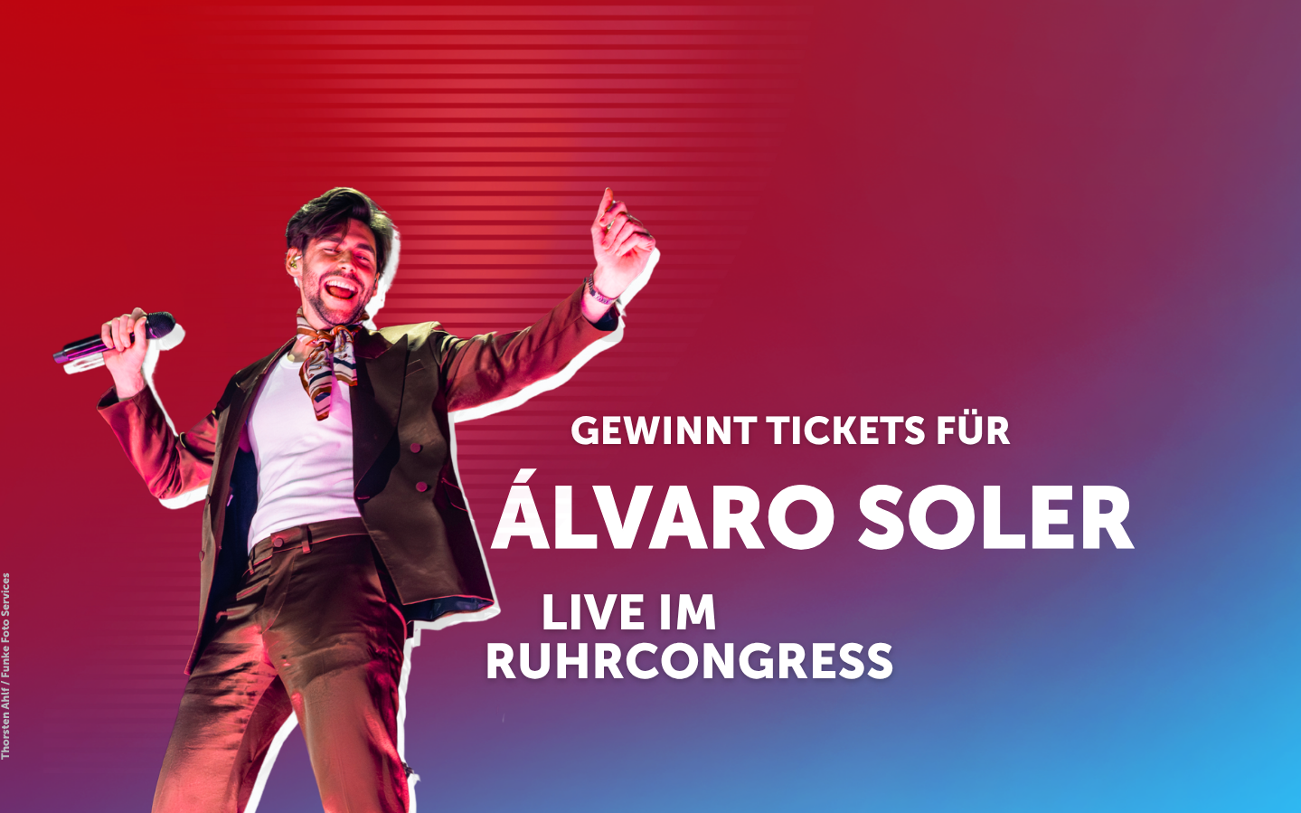 Álvaro Soler im Ruhrcongress: Gewinnt Karten!