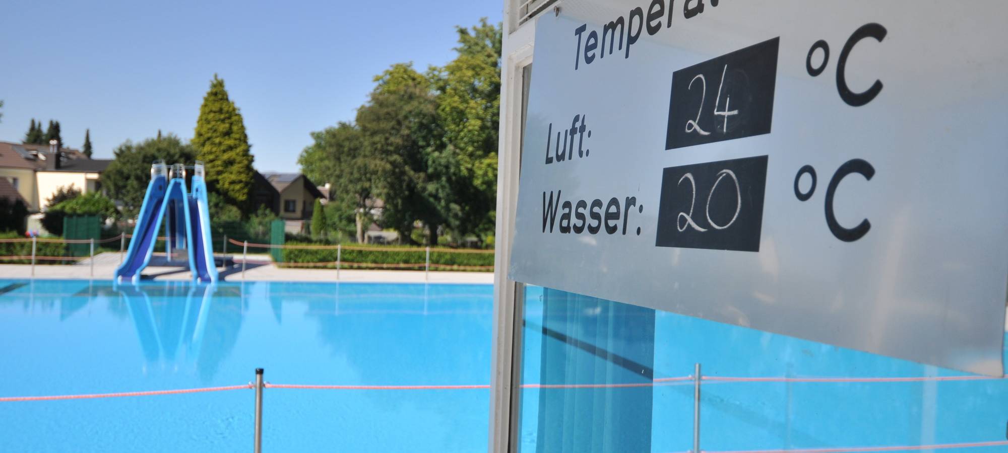 Freibäder bis morgen geöffnet