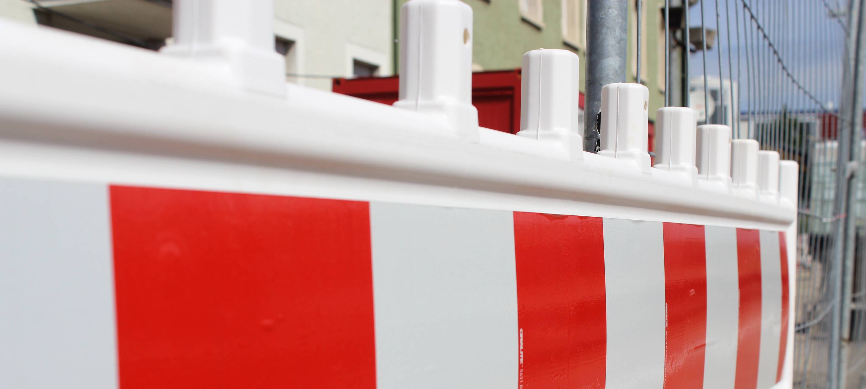 Eine Straßenbarke in Nahaufnahme.