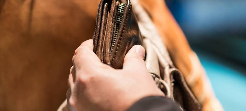 Warnung vor Taschendieben