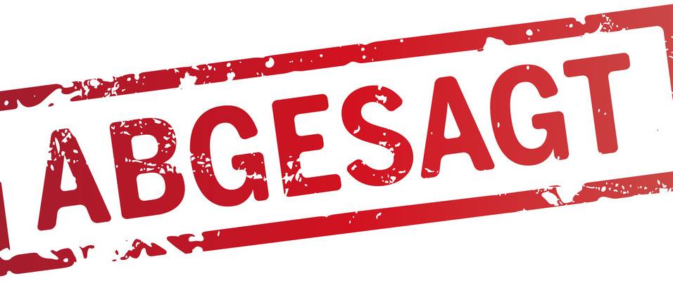 Spiel der SG Wattenscheid 09 fällt aus