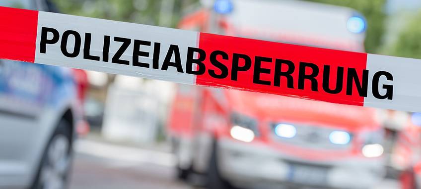 Bochum: Zeppelindamm wegen Verkehrsunfall gesperrt