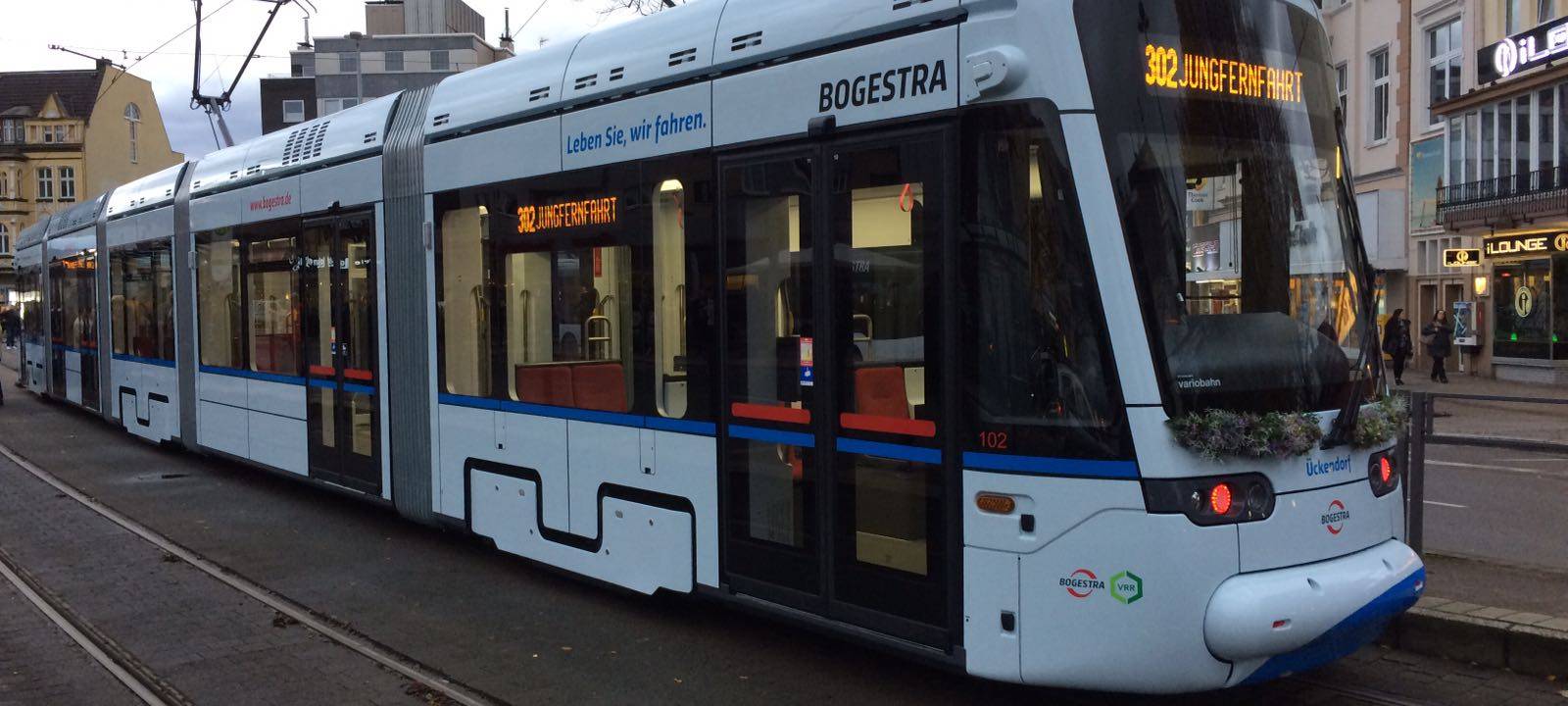 Die neue Variobahn der Bogestra