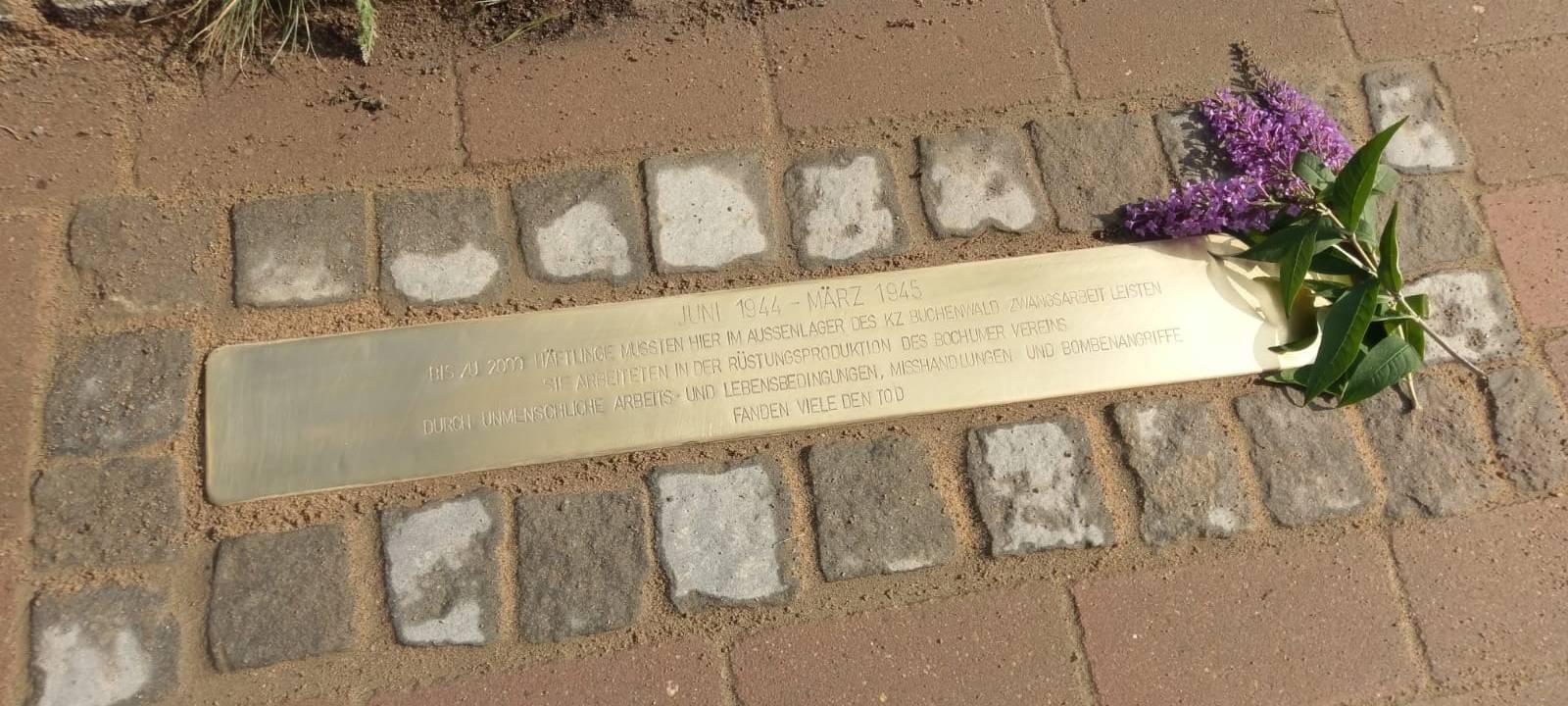 Erste Stolperschwelle in Bochum