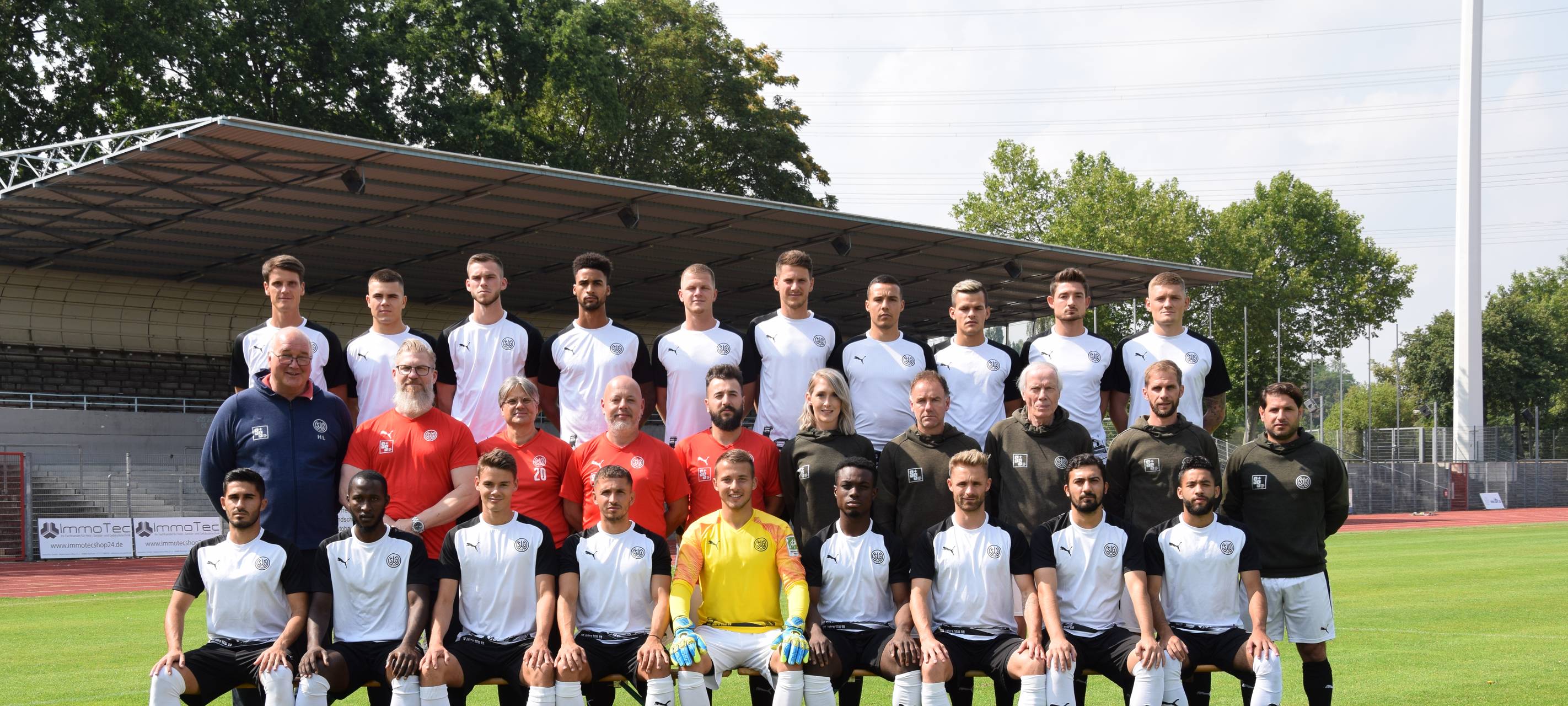 SG Wattenscheid 09 2019/20 Mannschaftsfoto