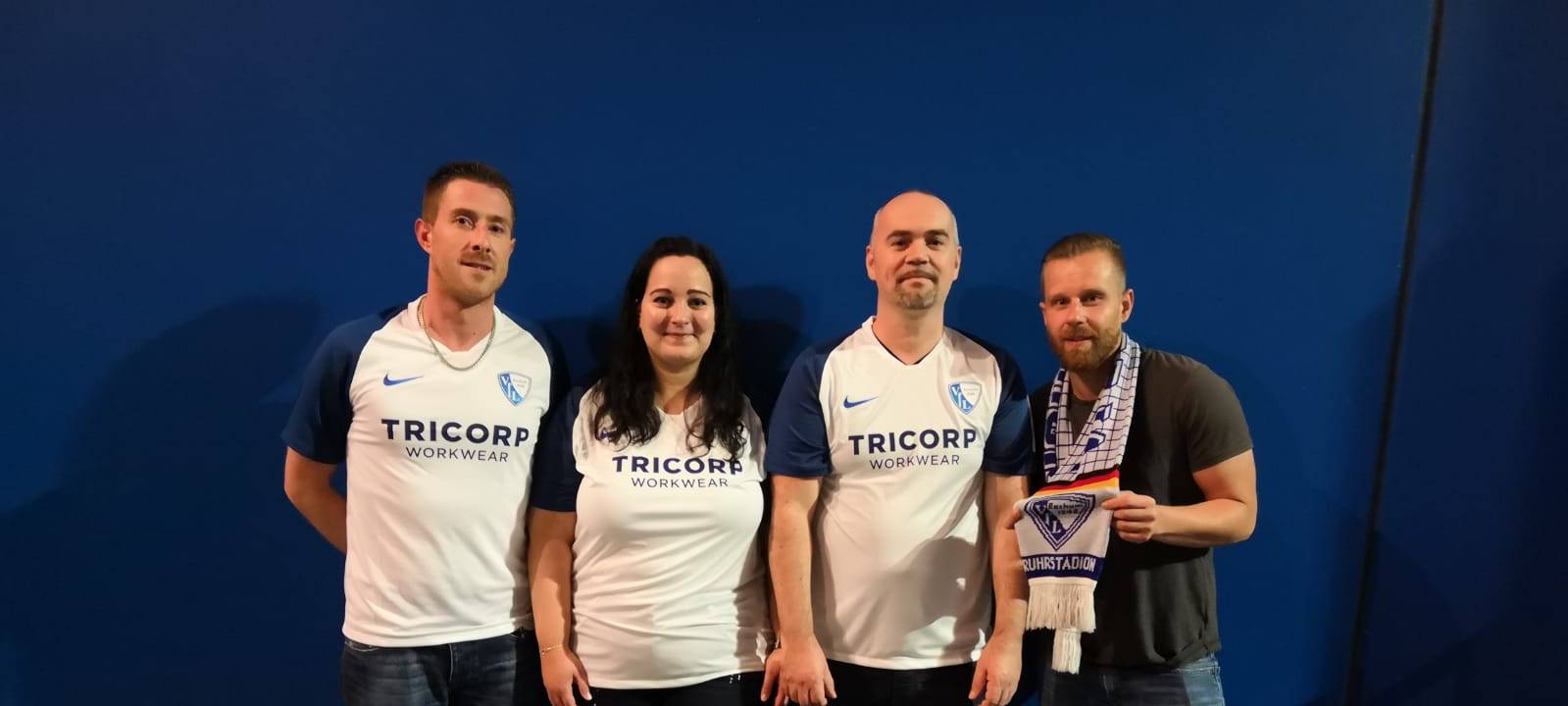 Die Radio Bochum-Ostkurvler mit unserem Reporter Johannes Hoppe