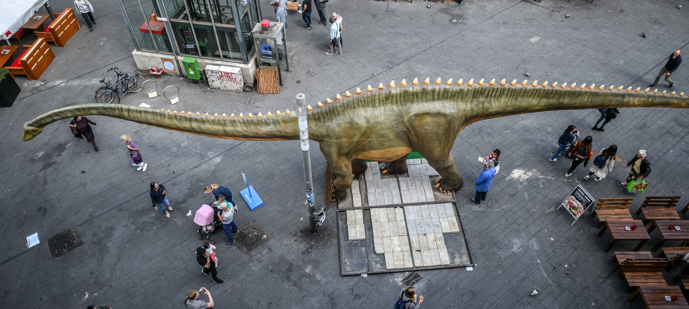 Dinosaurier-Ausstellung zuende