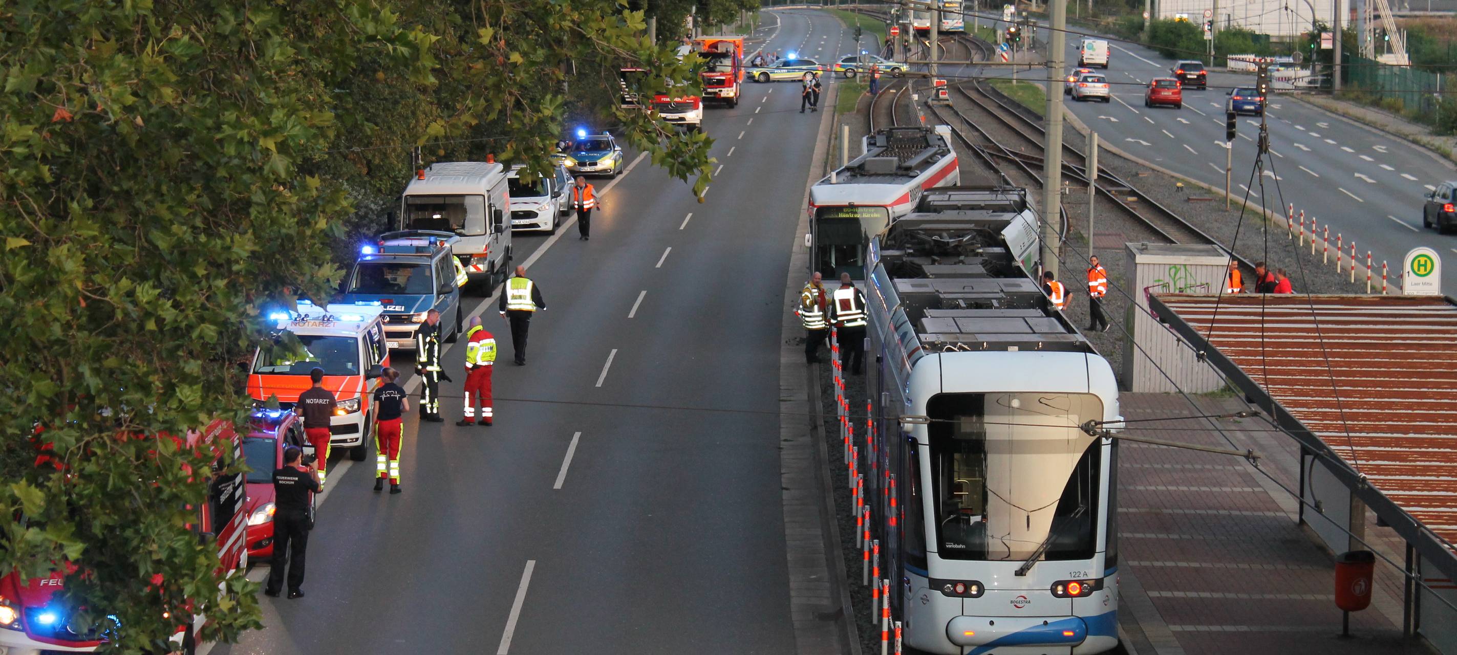 Straßenbahnunfall