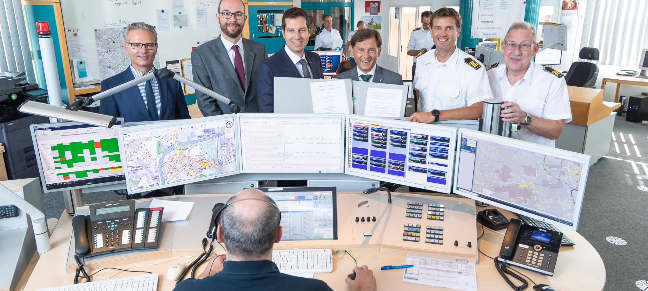 Zusammenarbeit Feuerwehr