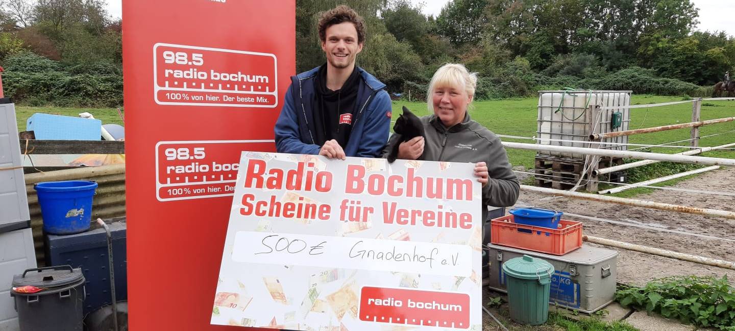 Felix und Karin Jericho vom Gnadenhof Wattenscheid e.V.