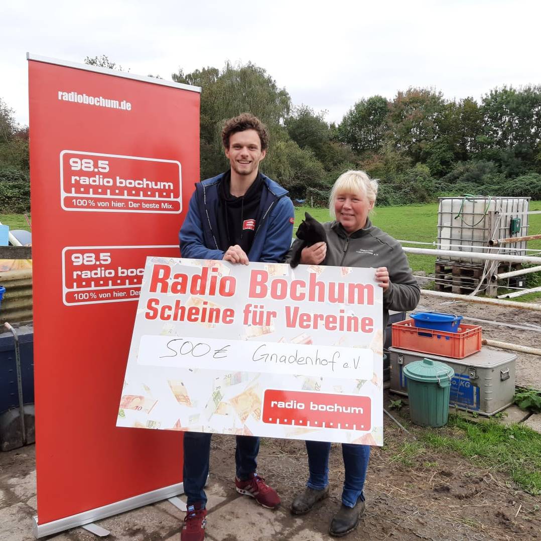 Felix und Karin Jericho vom Gnadenhof Wattenscheid e.V.