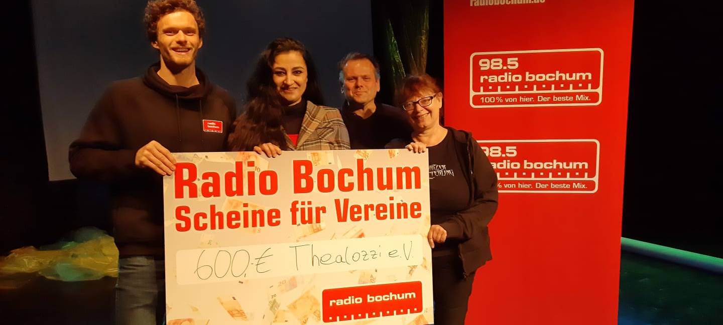 Thealozzi e.V., v.l. Sahar Raie, Dirk Lohmann, Andrea Homersen