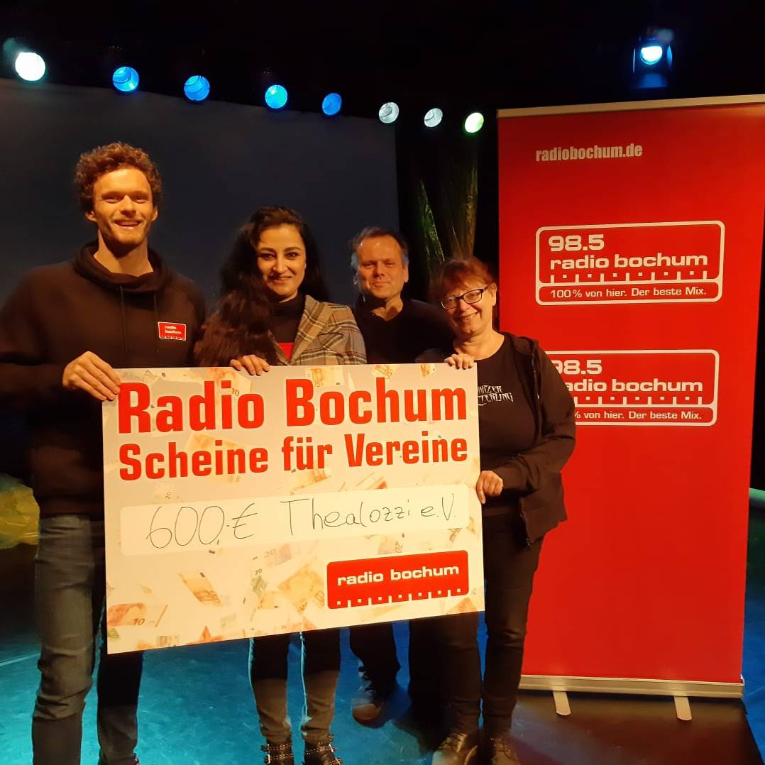 Thealozzi e.V., v.l. Sahar Raie, Dirk Lohmann, Andrea Homersen