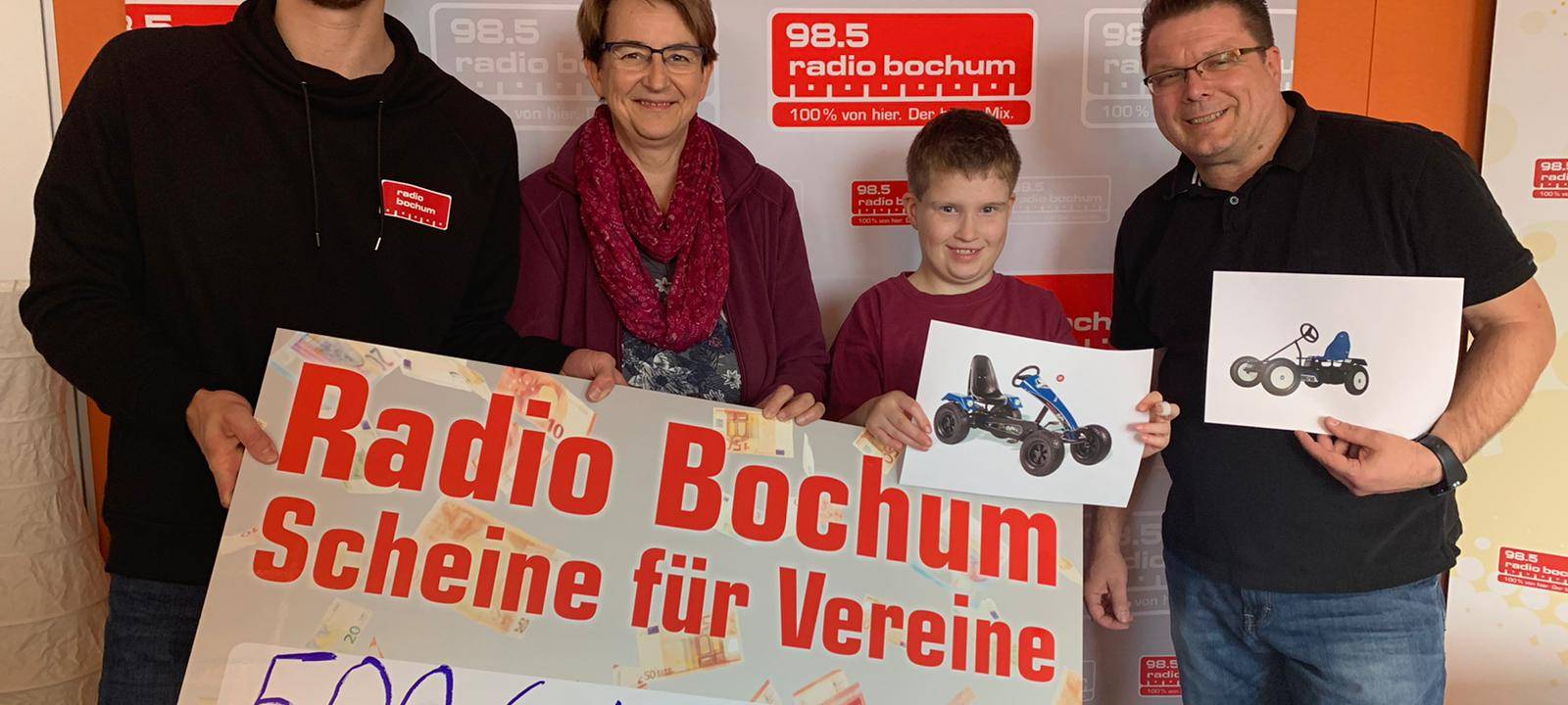 Diana Stricker, Thorsten Musielak und der kleine Hendrik bei Felix im Studio