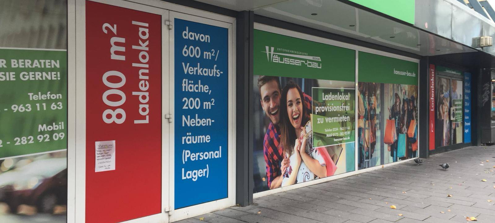 Immer weniger Geschäfte in der Bochumer Innenstadt