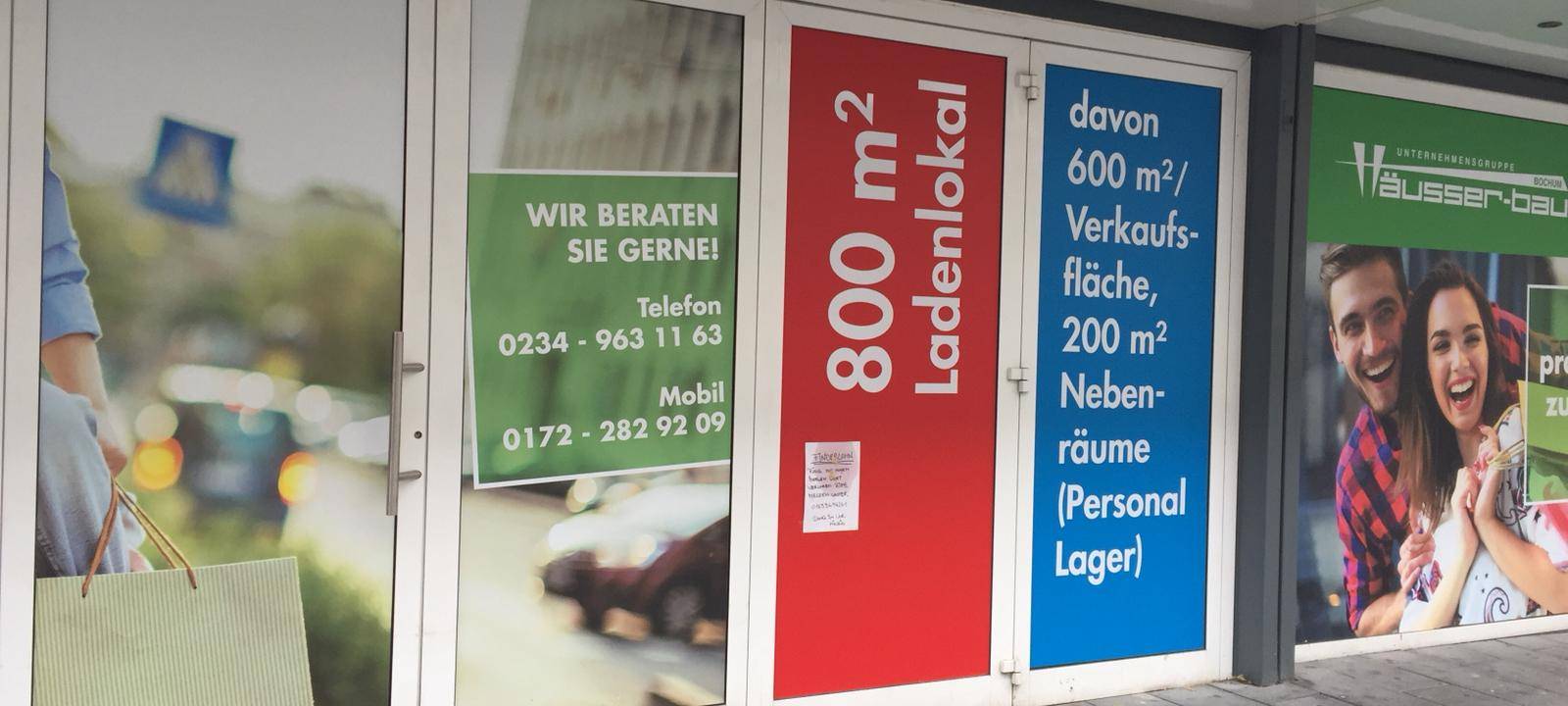 Immer weniger Geschäfte in der Bochumer Innenstadt