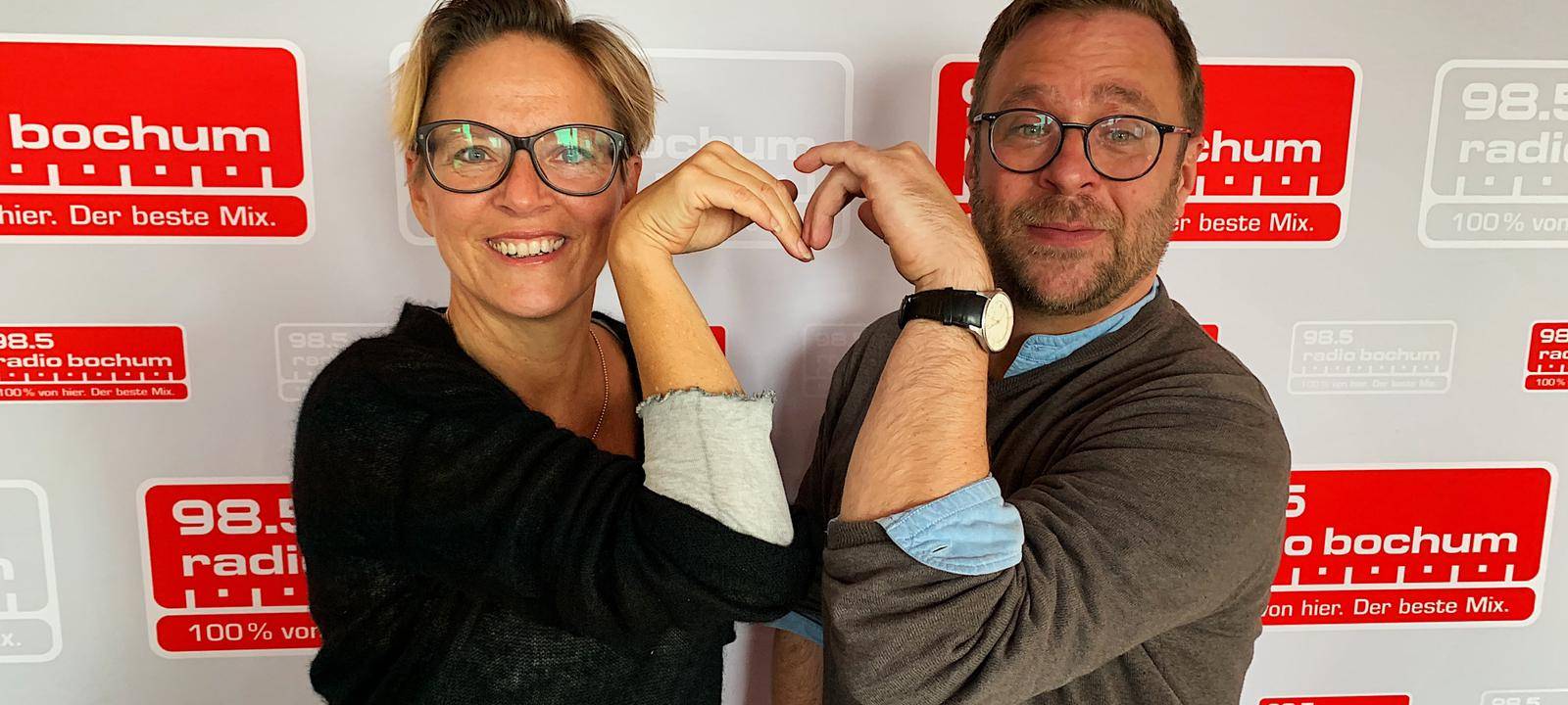 Katja Leistenschneider und Christian Rommert.