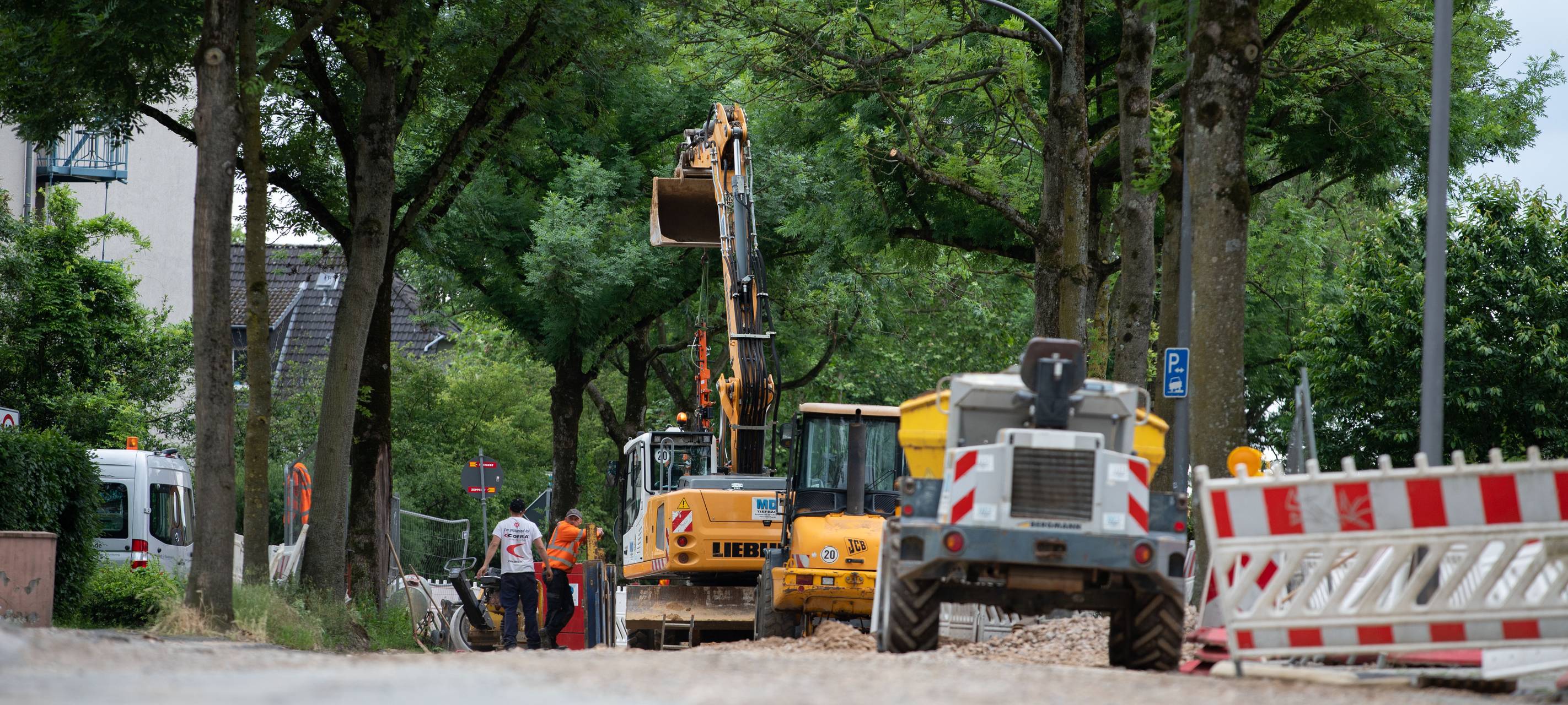Bergener Straße bald frei