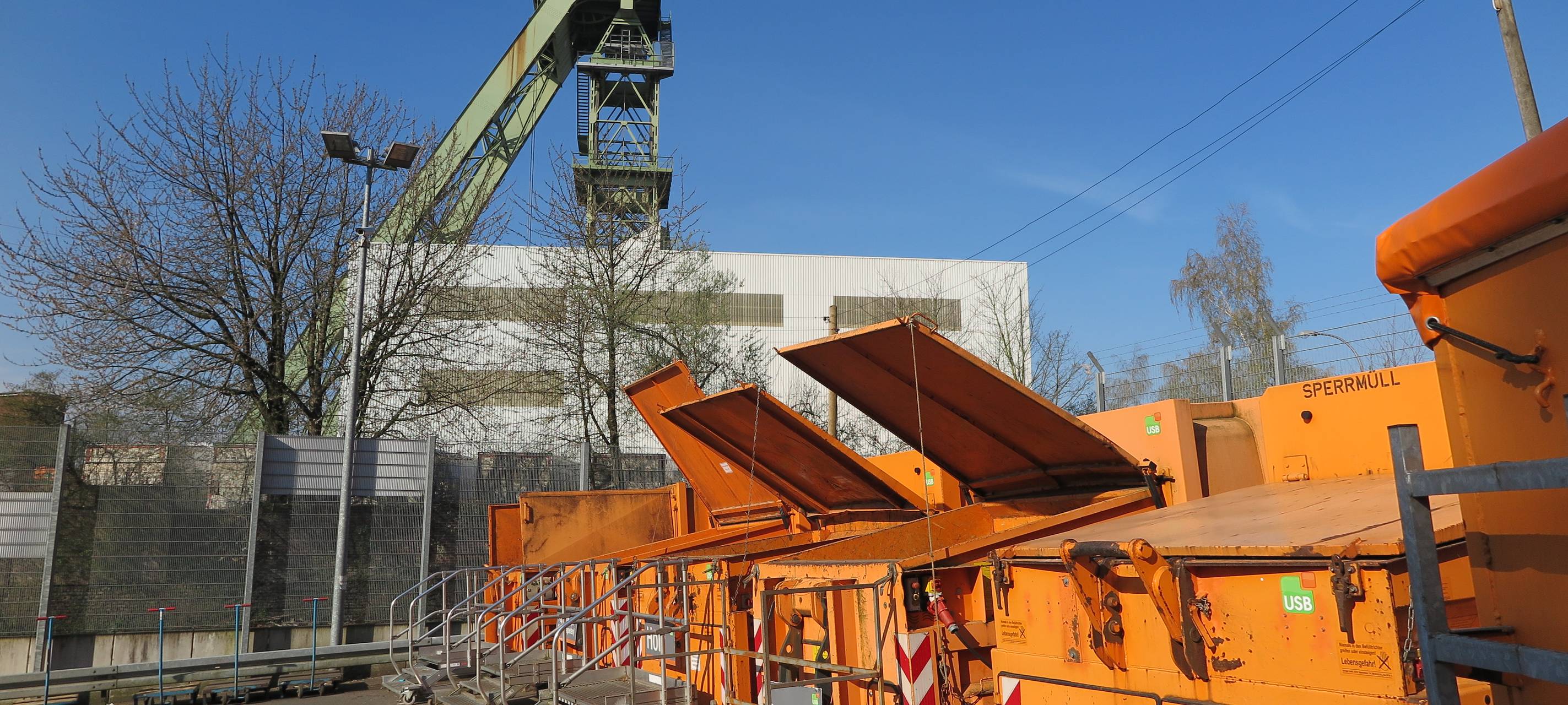 USB schließt alle Wertstoffhöfe